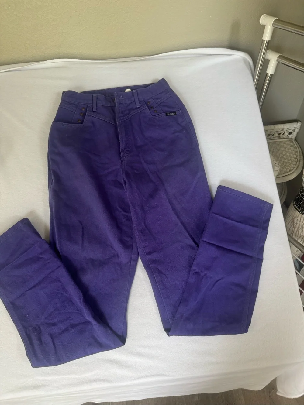 Vintage Rockies High Rise Jeans - Purple